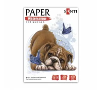 Набор акварельной бумаги SANTI Animals А3 Paper Watercolor Collection 20 л 200 г/м (130519)