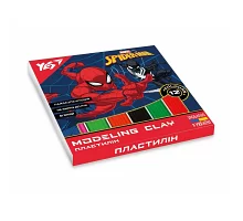 Пластилин Yes 12 цв. 240г Marvel.Spiderman (540598)