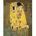 Патриотическая  картина по номерам - Поцелуй 2. Густав Климт, 40х50 Идейка (KHO4534)