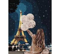 Картина по номерам Незабываемый вечер в Париже 40х50 Идейка ( KHO4763)