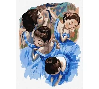 Картина по номерам Хрупкие балерины 30х40 Идейка (KHO4886)