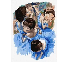 Картина за номерами Крихкі балерини 30х40 Ідейка (KHO4886)