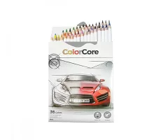 Олівці кольорові Marco ColorCore 36 кольорів (3000-36CB-A)