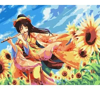 Картина по номерам аниме Песня цветов 40х50 Идейка (KHO4887)