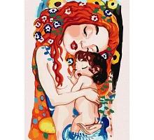 Патриотическая картина по номерам Материнская любовь Идейка 30х40 (KHO4867)