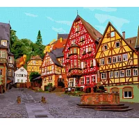Картина по номерам Яркая Германия 40х50 Идейка (KHO3609)