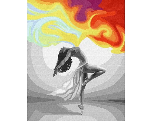 Картина за номерами Чуттєвий танець Ідейка 40х50 (KHO4849)
