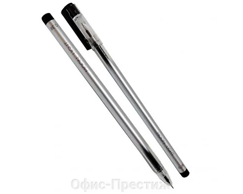 Ручка гелева чорна AIHAO 0,38 мм упаковка 12 шт (GP1450)