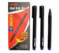Ручка гелева AIHAO синяя  упаковка 12 шт (AH8620)