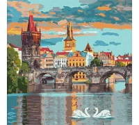 Картина за номерами Вечірня Прага