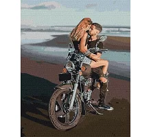 Картина за номерами Любов на березі моря 40х50 Ідейка (KHO4832)