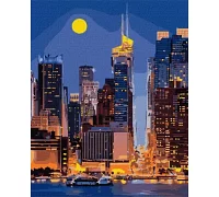 Картина по номерам Улицы Манхэттена 40х50 Идейка (KHO3611)