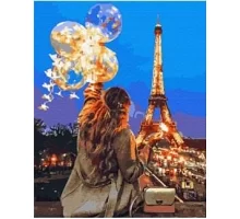 Алмазная мозаика Яркий Париж на подрамнике
 30*40см (94227-4)