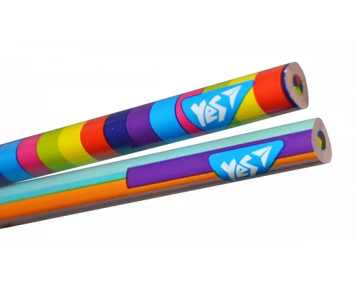 Олівець із чотириколірним грифелем YES Rainbow (290575)