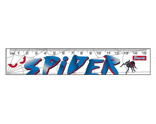 Лінійка 1 Вересня 15 см Spider (370541)