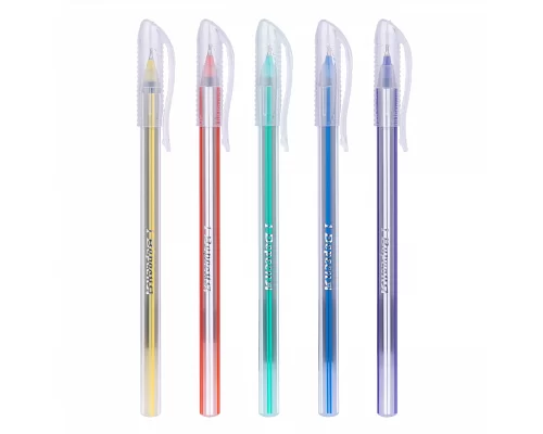Ручка шариковая 1Вересня Softy 0 6 мм синяя набор 30 шт (411054)