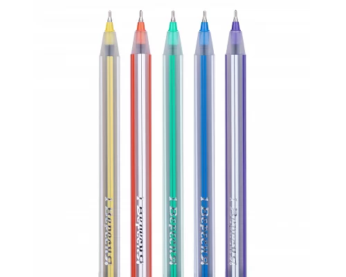 Ручка шариковая 1Вересня Softy 0 6 мм синяя набор 30 шт (411054)
