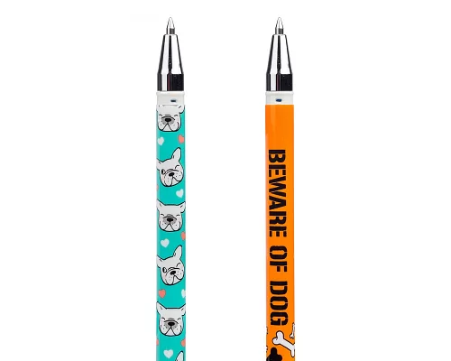 Ручка гелевая YES пиши-стирай Dog 0 5 мм синяя (411961)