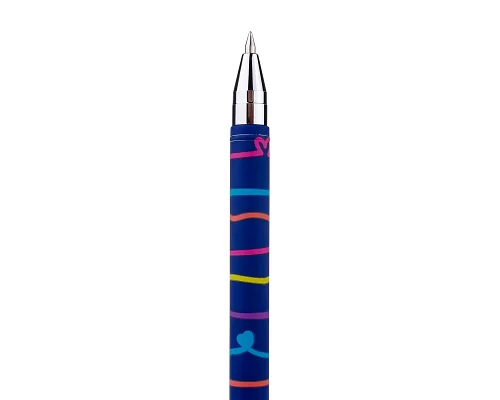 Ручка гелевая YES Cats 0 5 мм синяя (411917)