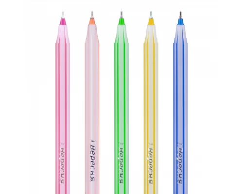 Ручка шариковая 1Вересня Candy 0 6 мм синяя набор 30 шт (411587)