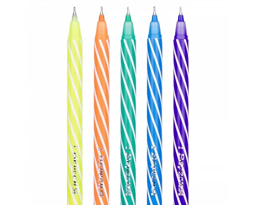 Ручка шариковая 1Вересня Spin 6 0 6 мм синяя набор 30 шт (411055)