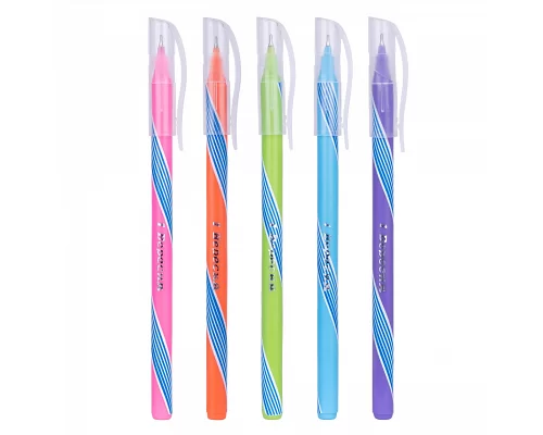 Ручка шариковая 1Вересня Nexus 0 6 мм синяя набор 30 шт (411834)