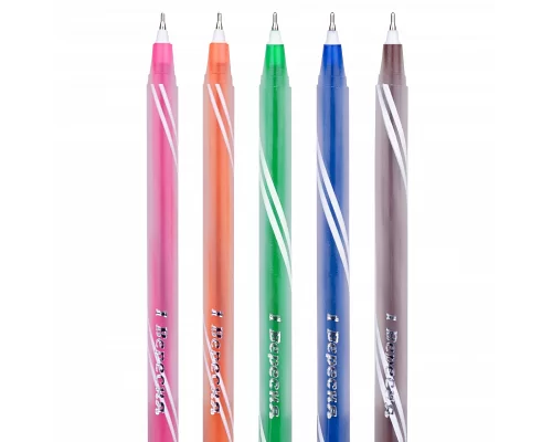 Ручка шариковая 1Вересня Snowy 0 6 мм синяя набор 30 шт (411828)