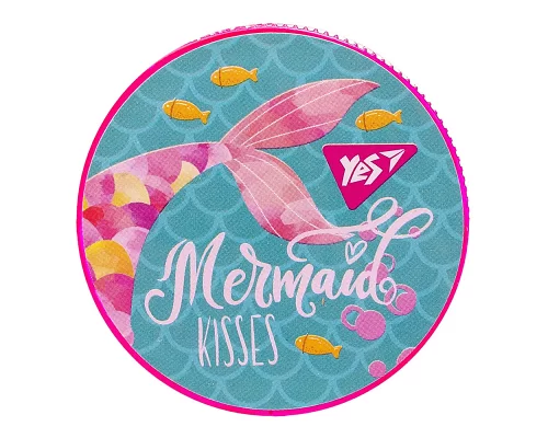 Точилка круглая YES Mermaid (620467)