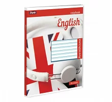 Зошит шкільний А5 48 Лін. 1В Англійська Мова (Style) набір 5 шт (764062)