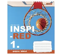 Зошит шкільний А5/18 лін. 1В Inspired Зошит шкільний учнів. набір 25 шт (765843)