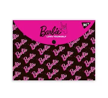 Папка-конверт на кнопке YES А4 Barbie (492002)