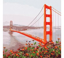 Картина за номерами Ранковий Сан-Франциско Ідейка (KHO3596)
