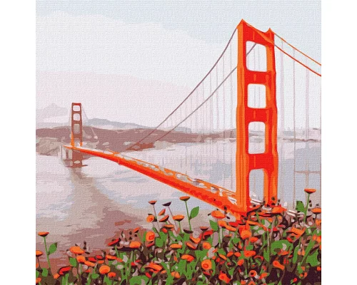 Картина за номерами Ранковий Сан-Франциско Ідейка (KHO3596)