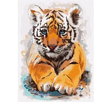 Картина за номерами Маленьке тигреня Ідейка (KHO4287)