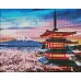 Алмазная мозаика на подрамнике Любимая Япония 40х50 (AMO7175)