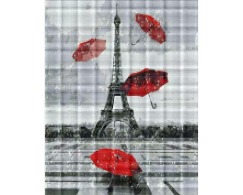 Алмазная мозаика на подрамнике Любимый Париж 40х50 (AMO7219)