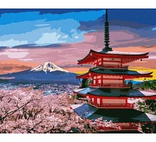 Картина по номерам Любимая Япония 18х18 (KHO2856)