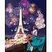Картина за номерами Яскравий Париж 40х50 (KHO4792)