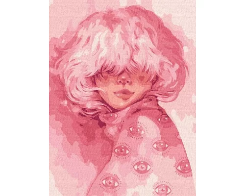 Картина за номерами Мої рожеві мрії ©lesya_nedzelska_art 30х40 (KHO4940)