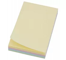 Бумага с липким слоем 75*50мм 4-цветн. 100л L1208 (140105)