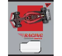 Зошит шкільний А5/12 клітинка YES Racing championship набір 25 шт. (765759)