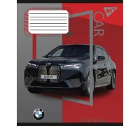 Зошит шкільний А5/18 клітинка YES Colour car набір 25 шт. (765822)