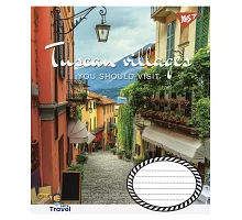 Тетрадь школьная А5/96 клітинка YES Tuscan villages тетрадь для записей (766122)