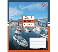 Тетрадь школьная А5/60 лінійка. YES Travel тетрадь для записей (766081)