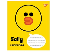 Зошит шкільний А5/12 коса YES Line Friends набір 25 шт. (766197)