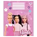 Зошит шкільний А5/12 лінійка YES Barbie набір 25 шт. (766201)