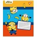 Зошит шкільний А5/12 лінійка YES Minions2 набір 25 шт. (766204)