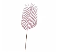 Гілка декоративна Yes! Fun Пальма 64 см, світло-рожева, гліттер (973869)