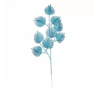 Гілка декоративна Yes! Fun Пальма 81 см, синя, гліттер (974117)