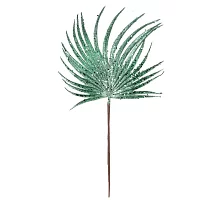 Гілка декоративна Yes! Fun Пальма 49 см, зелена, гліттер (973880)